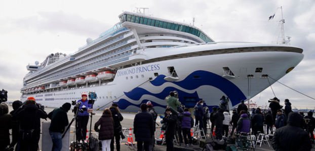 61 заболевший на борту Diamond Princess