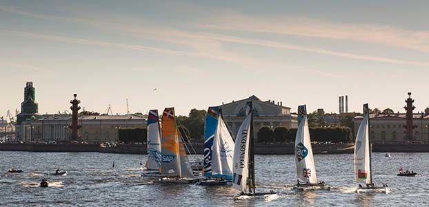 Пятый этап «Extreme Sailing Series» в Санкт-Петербурге